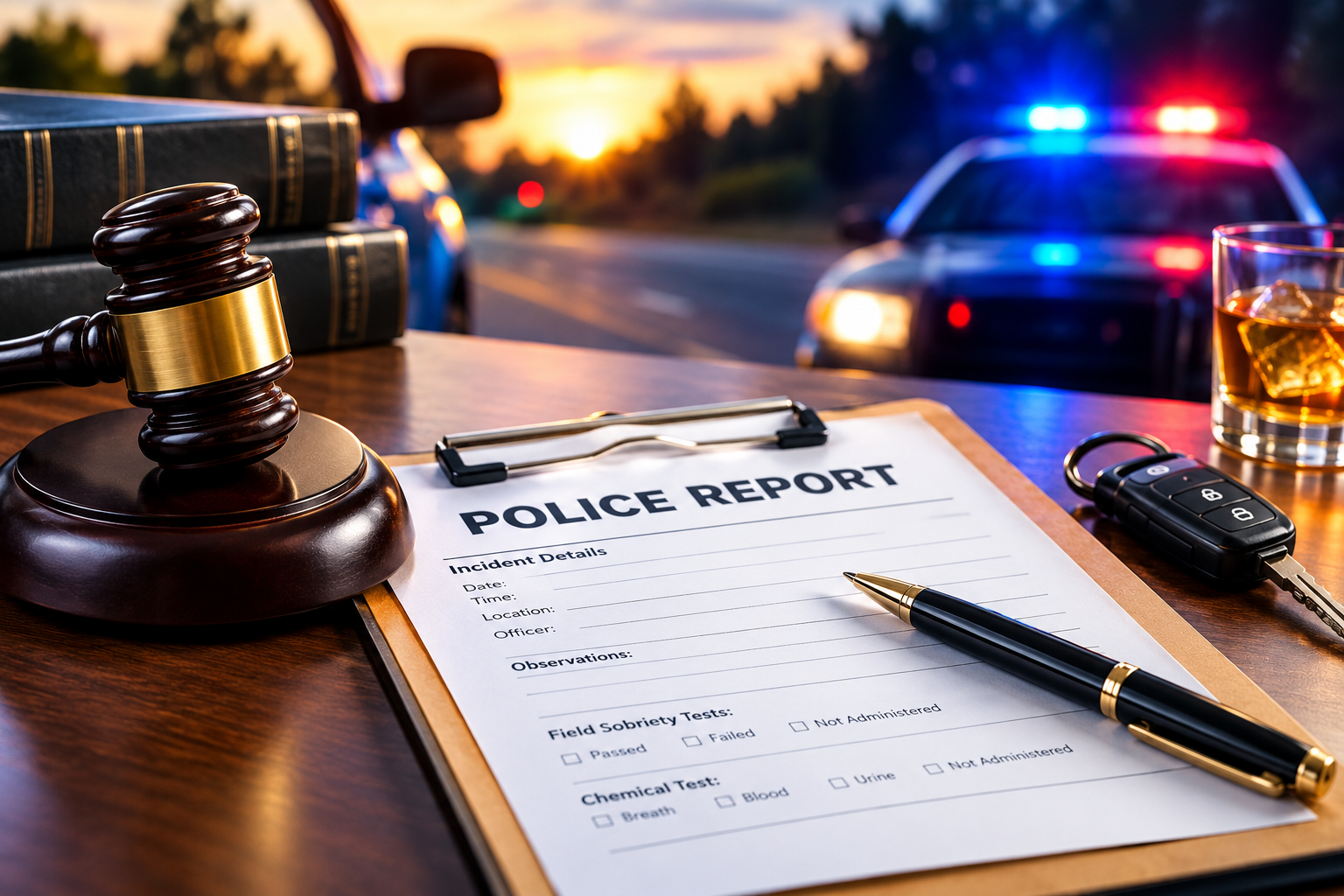 Understanding Police Reports in OUI Cases
